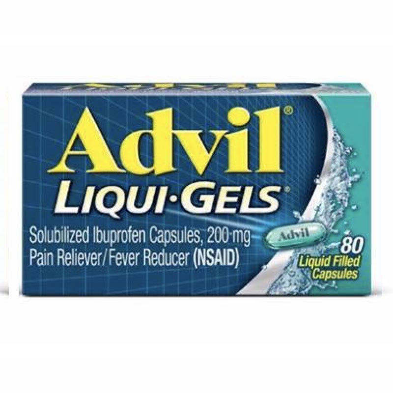Advil 200 Mg. Liqui-gels 