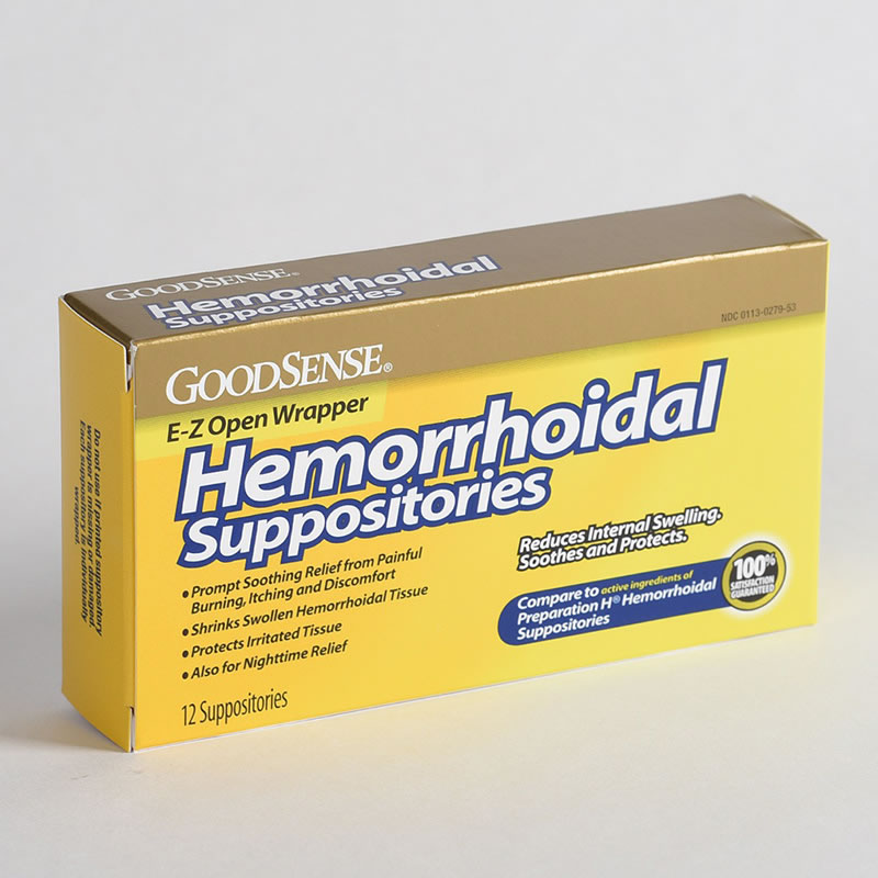 Hemorrhoid Relief Suppositories