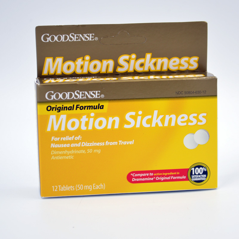 motion sickness pills