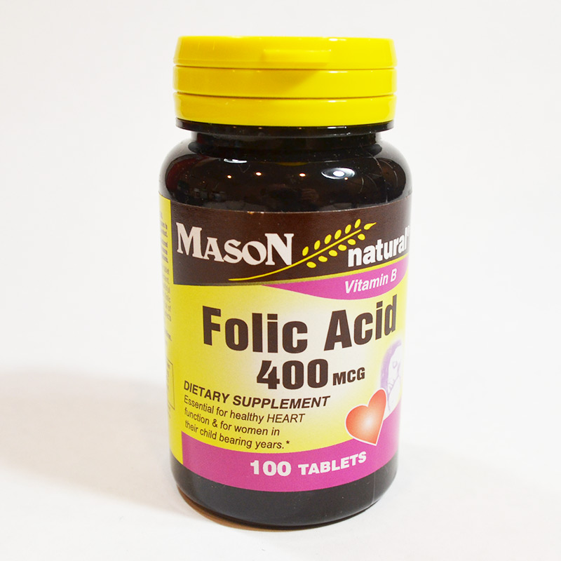 Folic Acid 400mcg Tablets