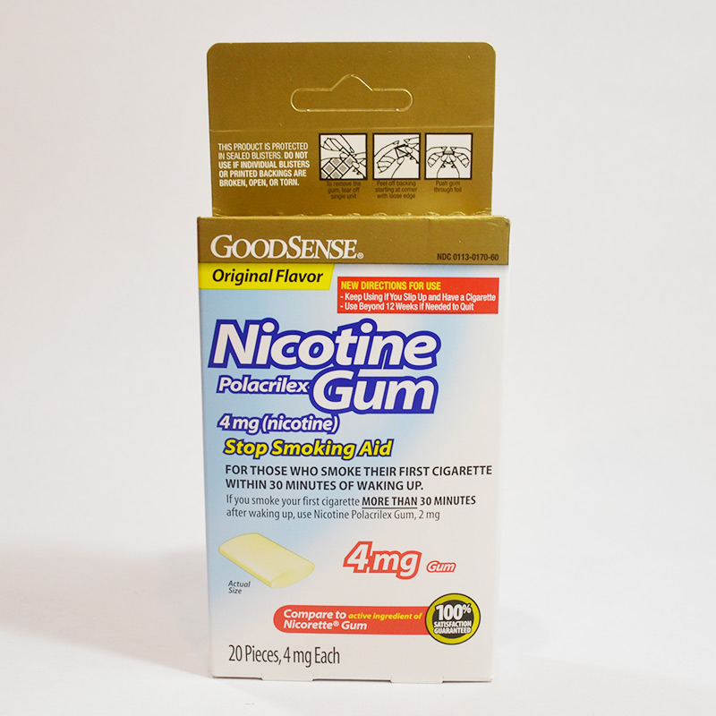 Nicotine Gum 4mg