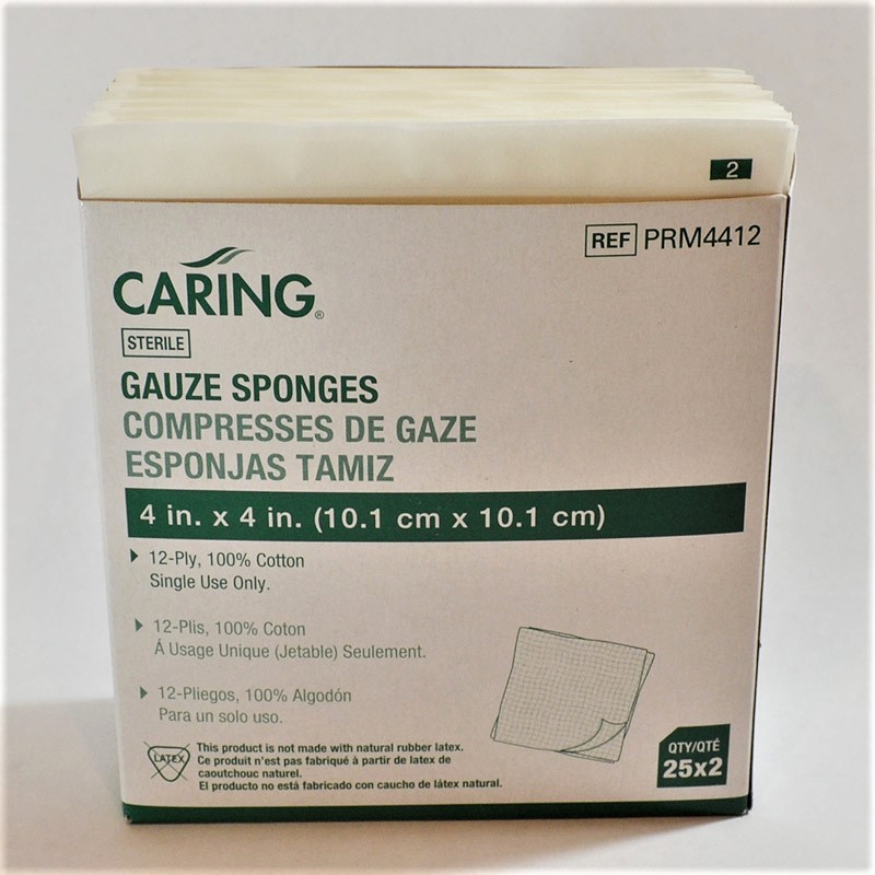 Gauze Value Surgical Sponges 4in x4in  