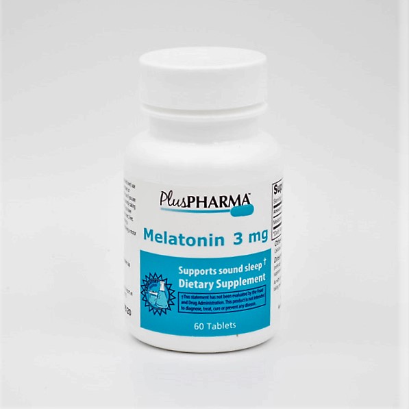 Melatonin, 3 mg.