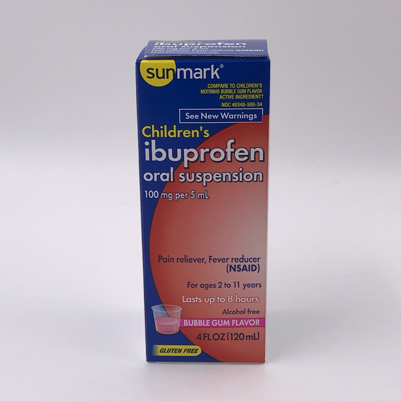 Children's Ibuprofen Suspension 100mg