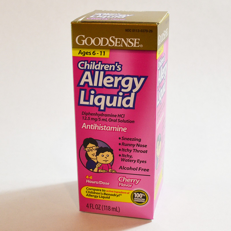 Children's Cold and Allergy Liquid
