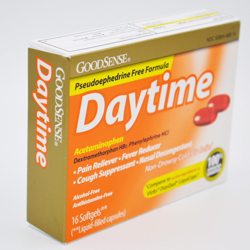 Daytime Cold/Flu Relief Softgels