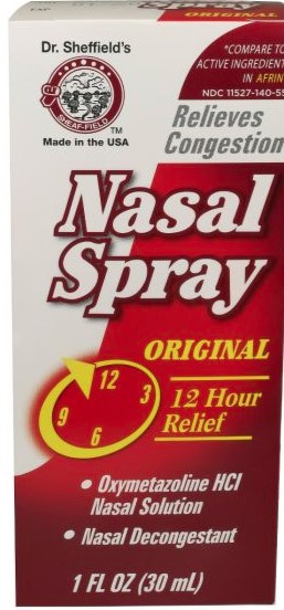 Nasal Decongestion Spray (12 Hour Relief)