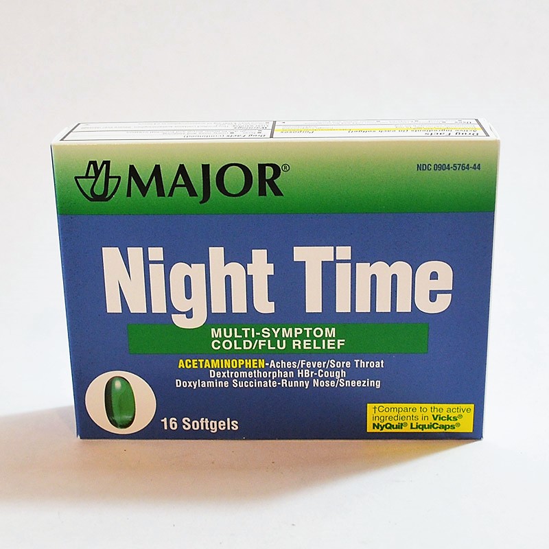 Nite-Time Cold/Flu Relief Softgels